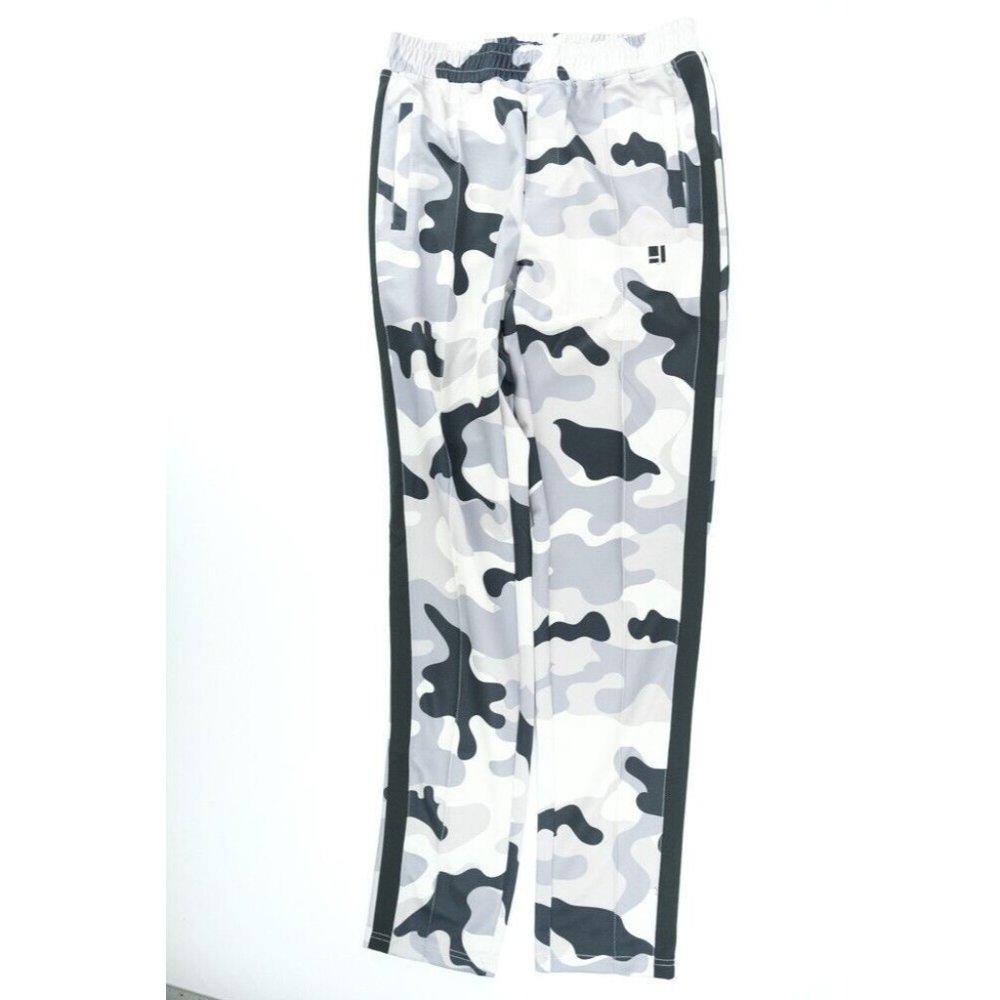 Standard Issue Straight Leg 32x34 Center Pleat Camo Black Gray Sz. M Sweatpants